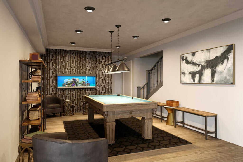 Fun and games in Man cave