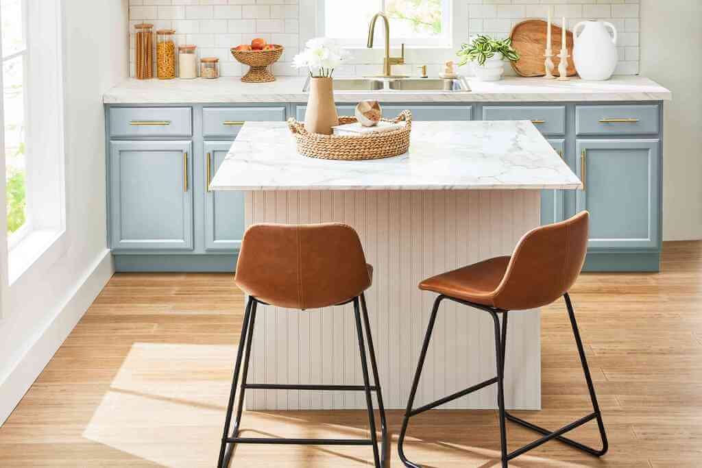 modern kitchen island 