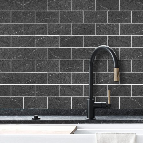 AULIGET Backsplash Peel and Stick PVC Tile
