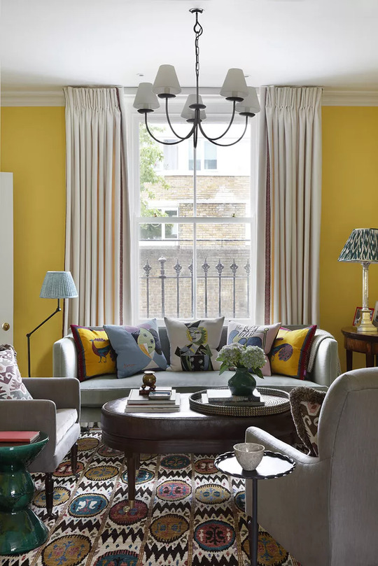 Floor to Ceiling White Curtains