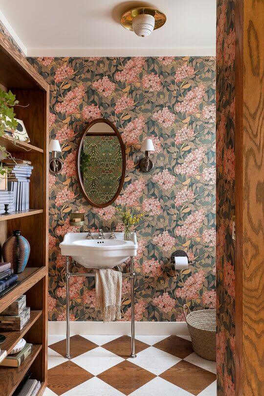 Jib Door in bathroom