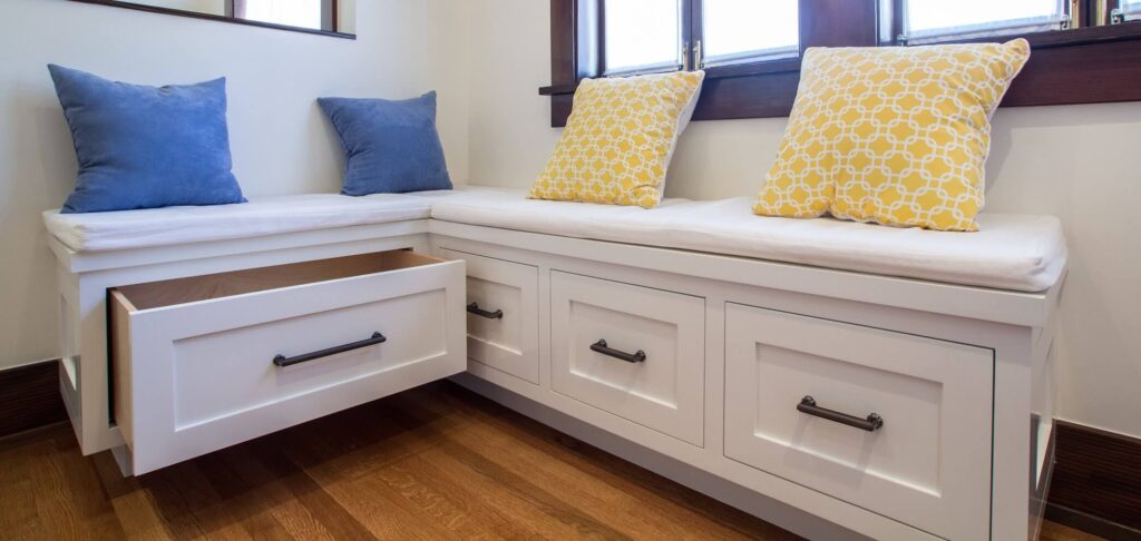 Kitchen Nook Storage Bench