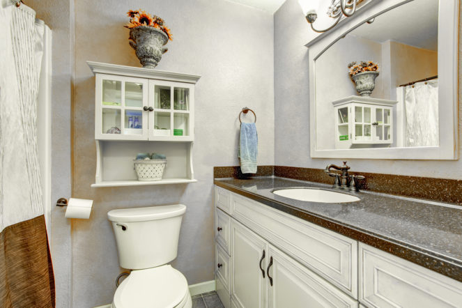 Mini Cupboard in bathroom