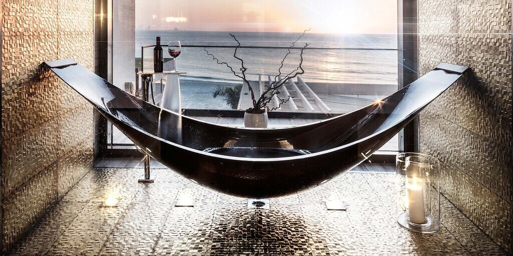 Modern bathtub