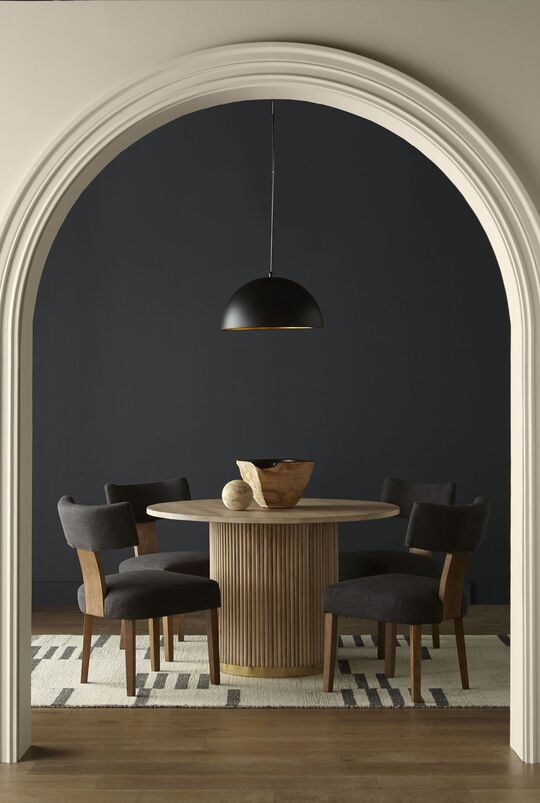 Moody Black Color
