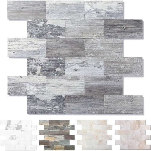 Reovatile Store 20-Pack Peel and Stick Tile Backsplash