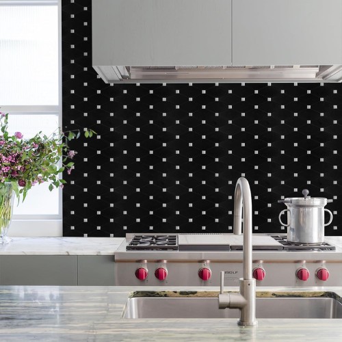 STICKGOO Backsplash peal and Stick Mosaic Tile Sticker