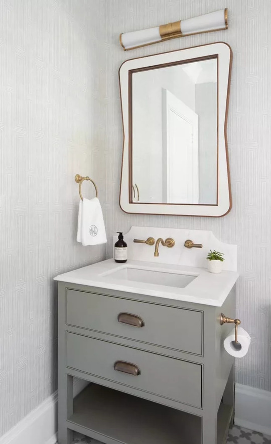 Single Small Vanity Design