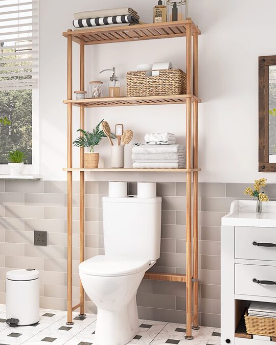 Single Strip Storage bathroom