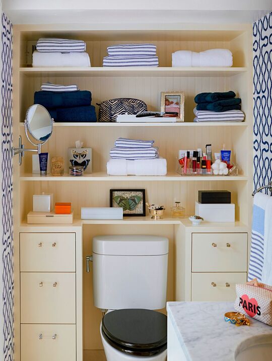 Storage Station in bathroom