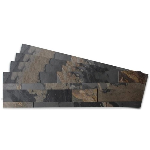 Tic Tac Tiles 4-Sheets Peel and Stick 3D Stone Tiles