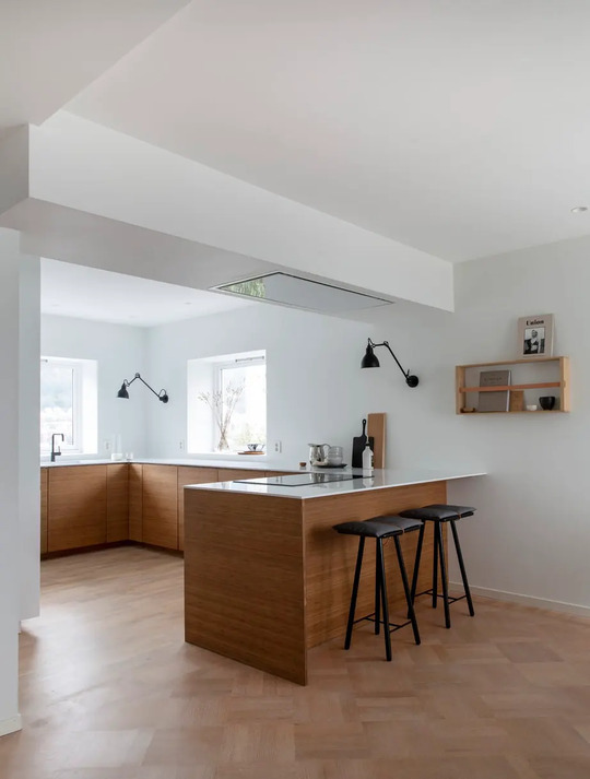 U shaped Kitchen Design
