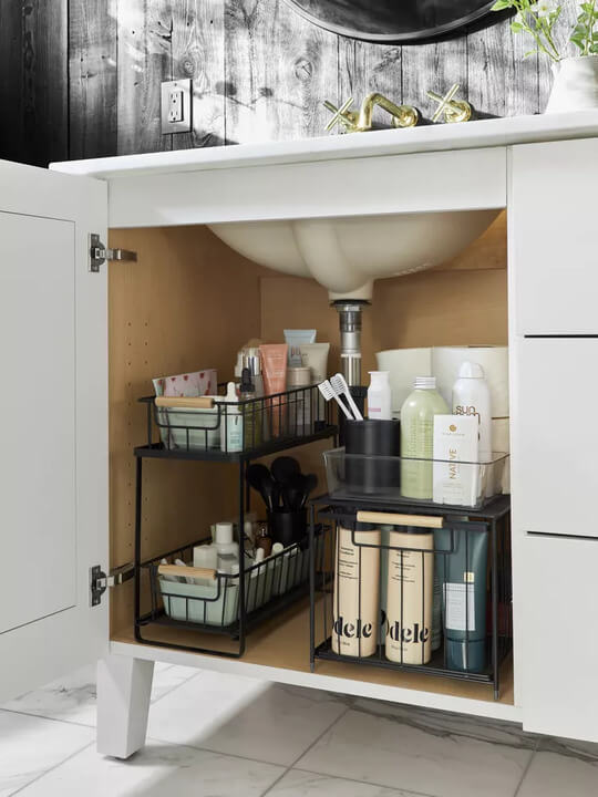 bathroom Vanity With Organizers
