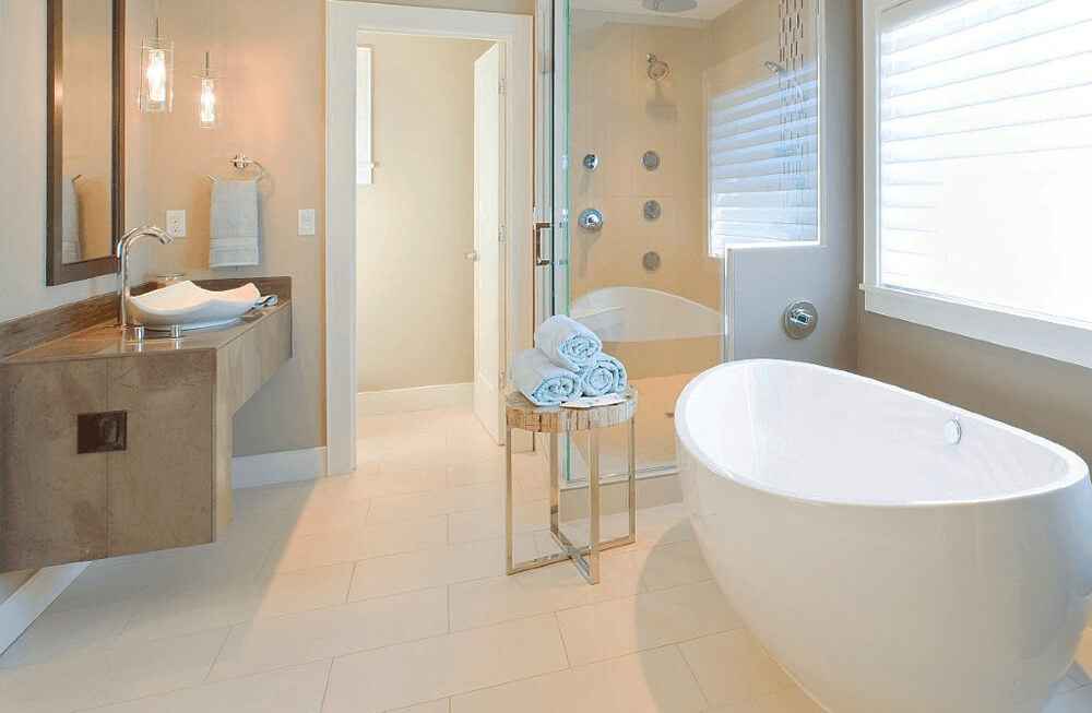 smart bathroom shower
