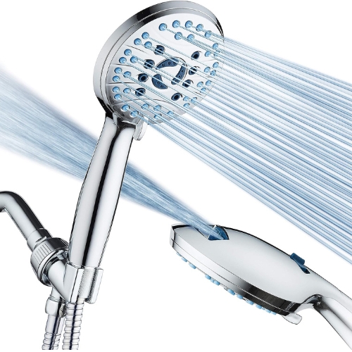 AquaCare High-Pressure 8-mode Handheld Shower Head