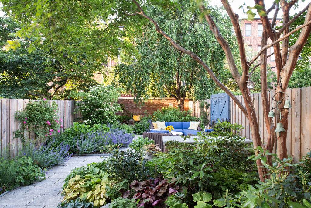 create a lush garden oasis