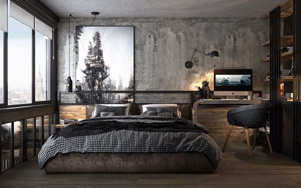 Industrial Bed