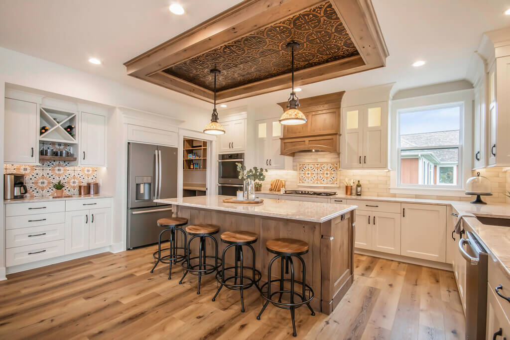 Vinyl Flooring in kitchen