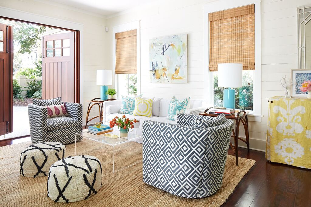 Bamboo blinds