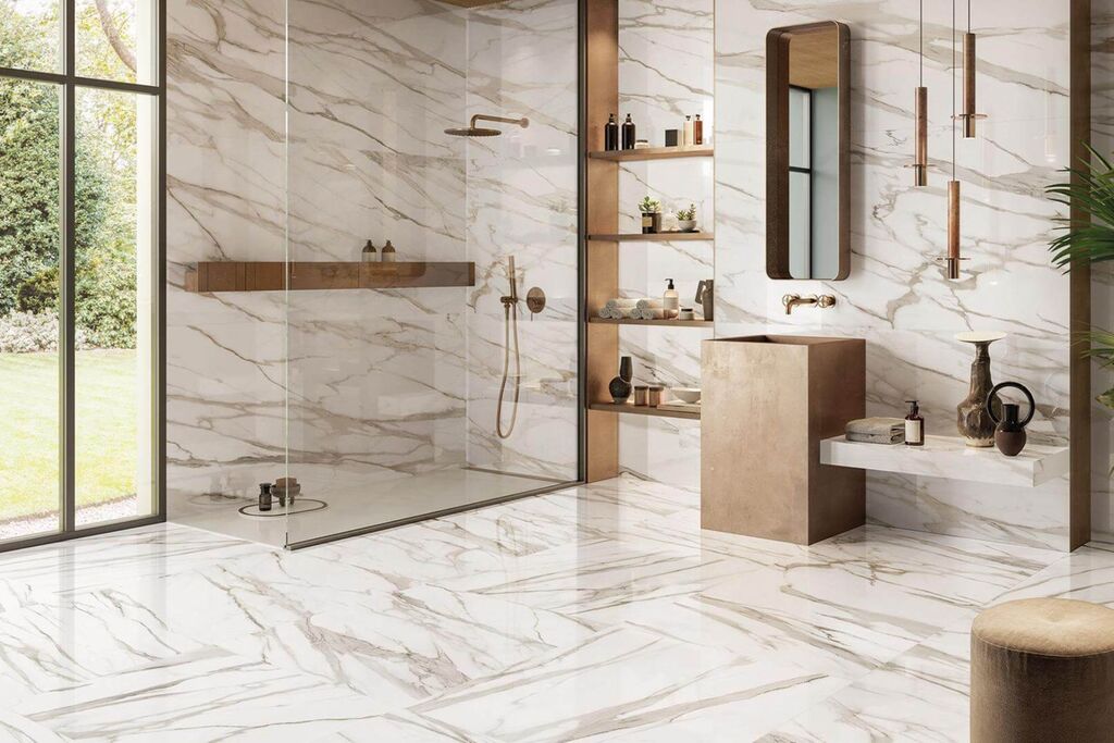 Beauty of porcelain tiles