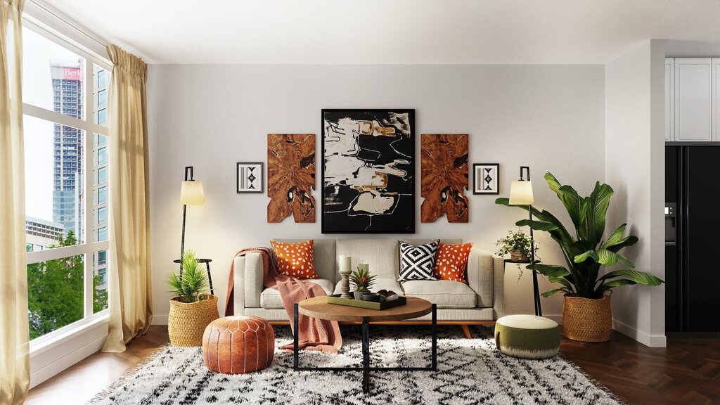 Personal Touches in living room
