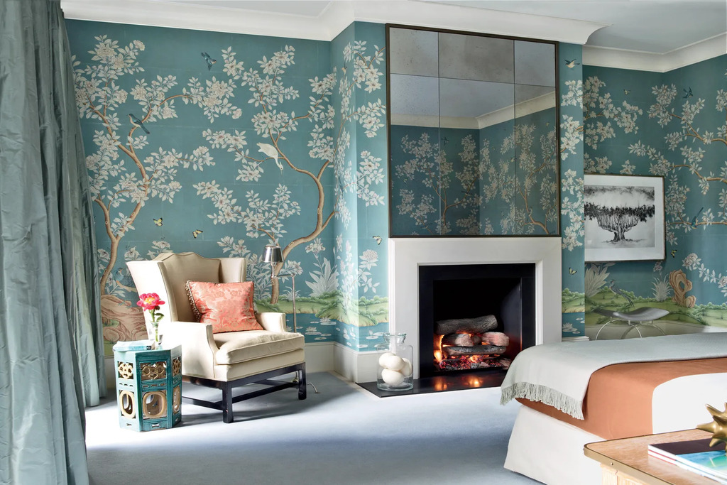 how wallpaper enhances architecture