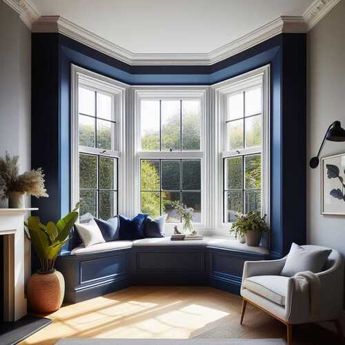 Colorful Bay Windows