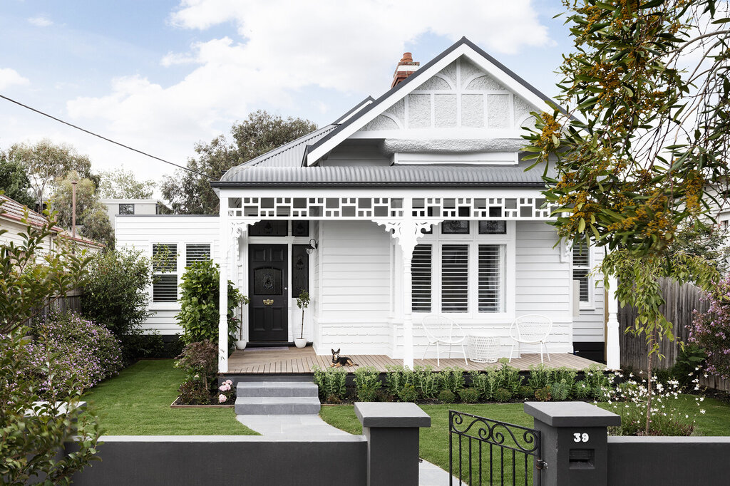 Outdoor space of Edwardian homes