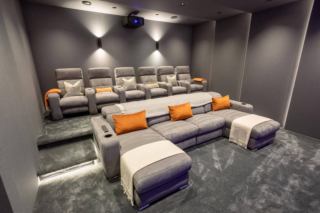 Seating options for home theatre