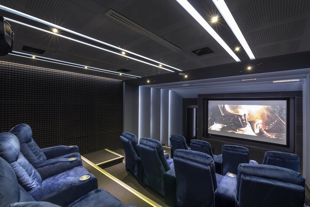 size of home theatre