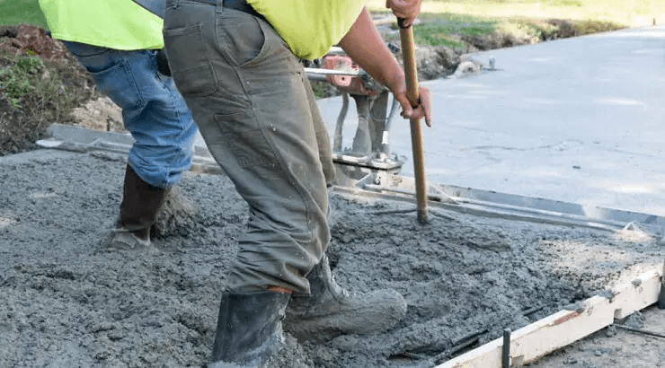 concrete finishing