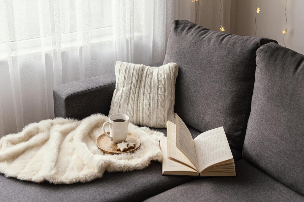 tea and book for relax
