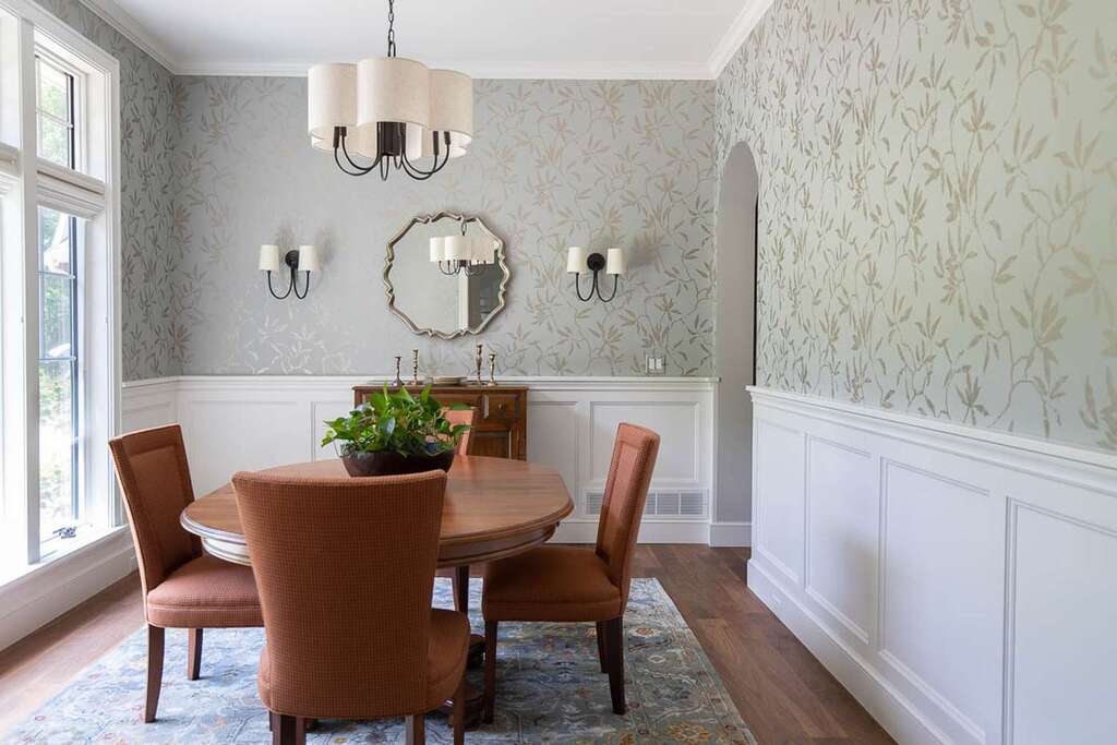 Beadboard wainscoting