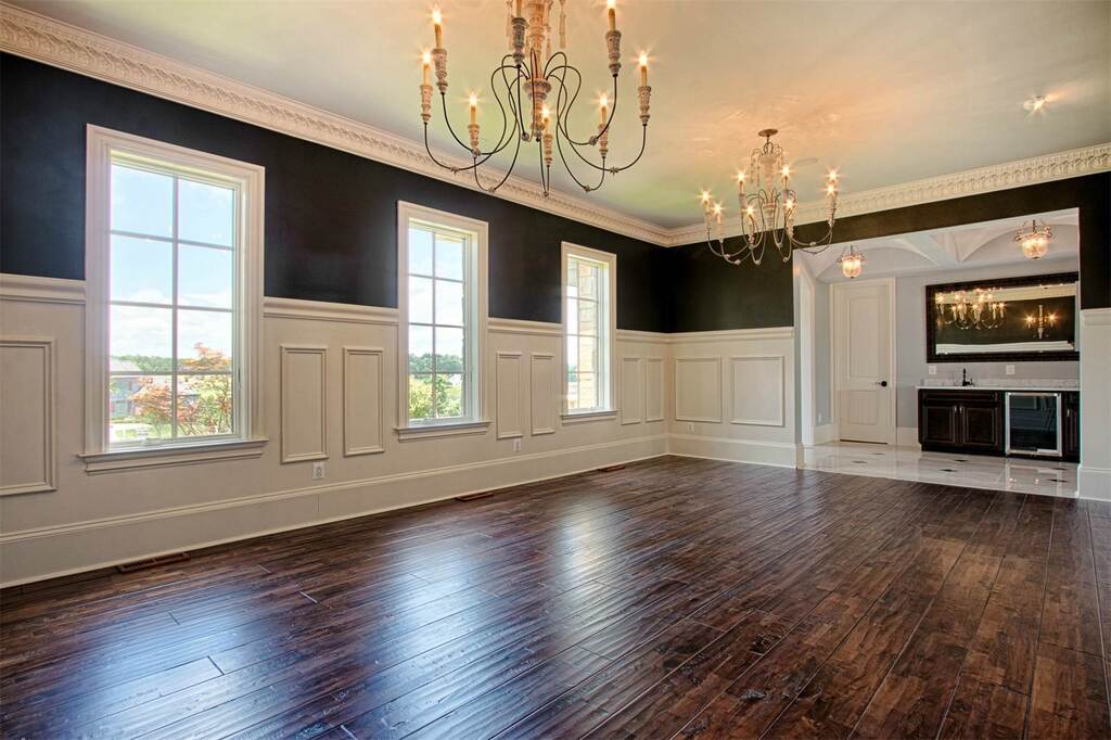 shadow box wainscoting