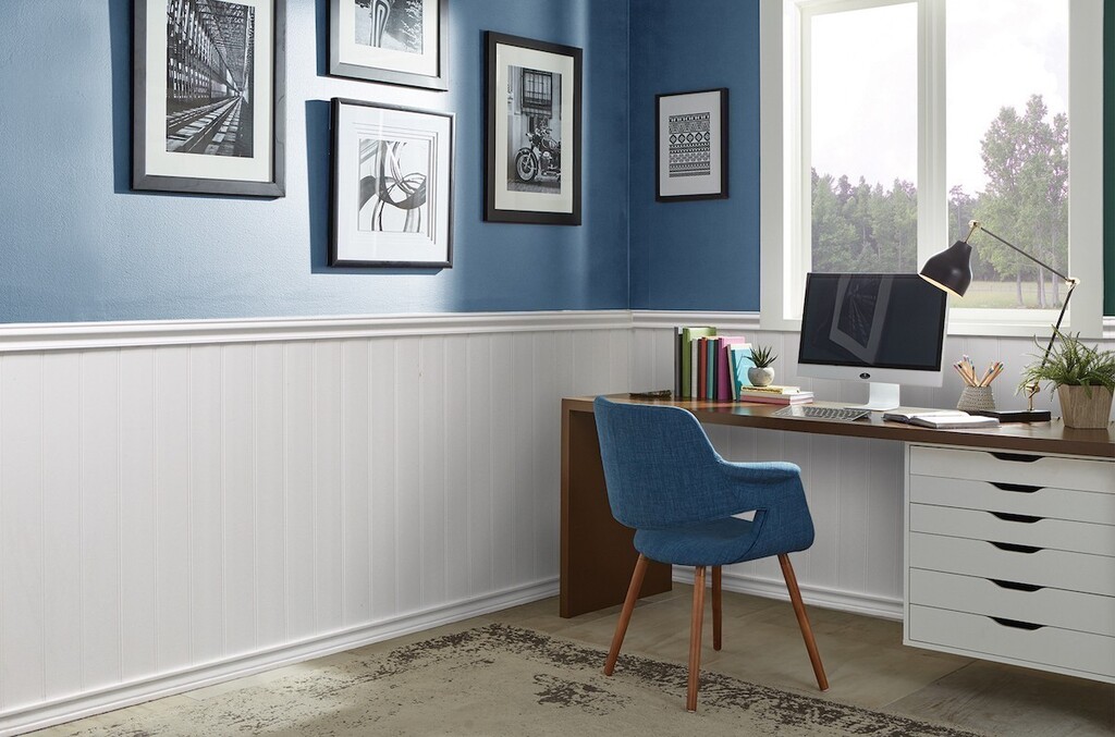 Vinyl wainscoting