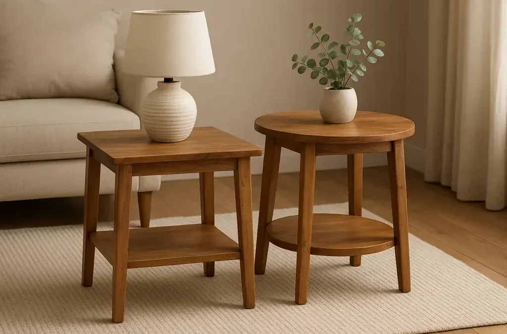 How to Choose the Perfect Wooden Lamp Tables for Your Home